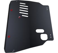 ЗК+КПП Toyota Avensis 2009-2012/Verso 2009-2016, сталь 2 мм, штатный крепеж АвтоБроня 1.05702.2