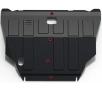 ЗК+КПП для Nissan X-Trail 2001-2007, сталь 2 мм, крепеж в комплекте АвтоБроня 111.04138.1