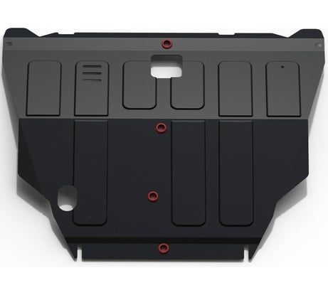 ЗК+КПП для Nissan X-Trail 2001-2007, сталь 2 мм, крепеж в комплекте АвтоБроня 111.04138.1