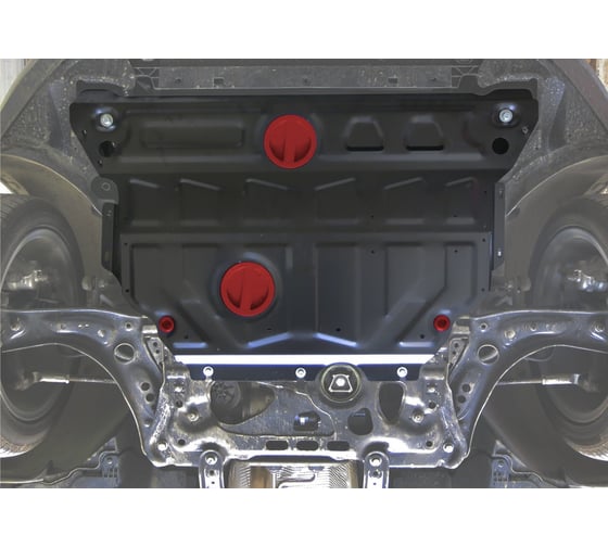 ЗК+КПП Big для Skoda Octavia с Webasto 2013-2017/Octavia 2017-н.в., st 2mm АвтоБроня 111.05114.1
