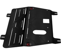 ЗК+КПП для Nissan Qashqai 2007-2014, сталь 2 мм, крепеж в комплекте АвтоБроня 111.04111.1
