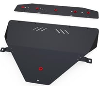 ЗК+КПП для Peugeot 406 1995-2004, сталь 2 мм, крепеж в комплекте АвтоБроня 111.04306.1