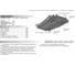 ЗК+КПП Lada Largus 2012-/Xray 2016-/Nissan Almera 2013-, st 2mm АвтоБроня 111.06027.1 6