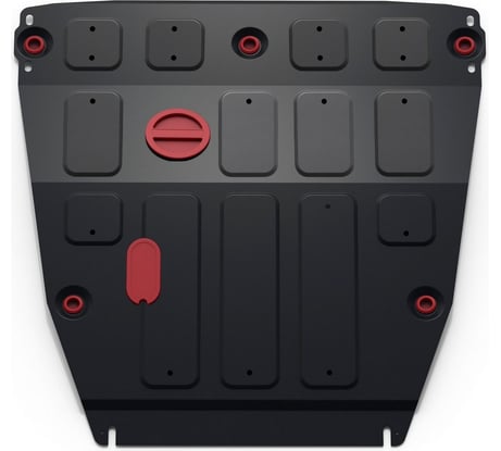 Защита картера и КПП Ford Focus 1998-2005, сталь 2 мм,крепеж в комплекте АвтоБроня 111.01822.1