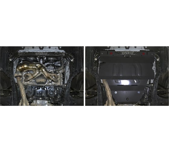 Защита картера Big для Subaru Legacy 2010-2015/Outback 2010-2015, st 2mm АвтоБроня 111.05408.1