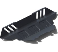 Защита радиатора SsangYong Actyon 07-11/Actyon Sport 12-, st 2mm, штатный крепеж АвтоБроня 1.05306.1