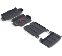 Защита радиатора, картера, КПП и РК для Toyota Fortuner 4WD 2017-, st 2mm АвтоБроня K111.05770.1