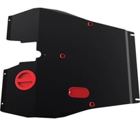 ЗК+КПП для Chery Tiggo 2005-2013, сталь 2 мм, крепеж в комплекте АвтоБроня 111.00904.2