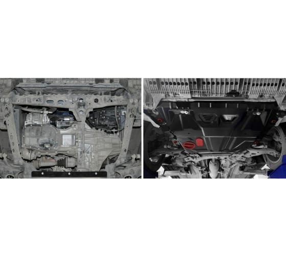 ЗК+КПП АвтоБроня Big для Toyota Auris 2007-2016/Corolla 2013-, st 2mm 111.05773.1 4