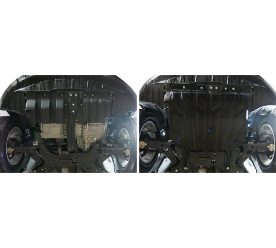 ЗК+КПП Big для Chery Tiggo 5 FWD 2014-2016 2016-н.в., сталь 2 мм АвтоБроня 111.00912.1