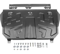 ЗК+КПП Mazda 3 2013-/6 2012-2015 2015-/CX-5 2011-2017 2017-/CX-9 2017-, st 2mm АвтоБроня 111.03823.1