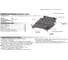 ЗК+КПП Infiniti JX35 2012-2013/QX60 2013-/Nissan Murano 2016-, st 2mm АвтоБроня 111.02415.2 3