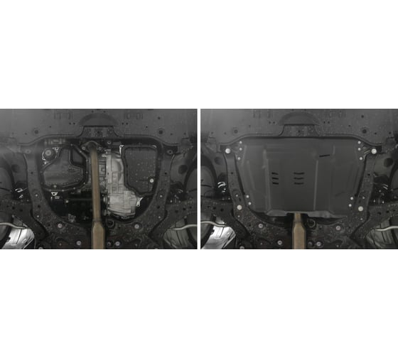 ЗК+КПП Lexus ES 2012-/RX 270/350 2008-2015/RX 350/200t/450h 2015-, st 2mm АвтоБроня 111.09519.1