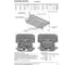 ЗК+КПП Lexus ES 2012-/RX 270/350 2008-2015/RX 350/200t/450h 2015-, st 2mm АвтоБроня 111.09519.1 5