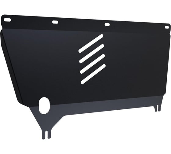 ЗК+КПП Citroen C3 Picasso 2009-2012/Peugeot 207 2006-2013, сталь 2 мм АвтоБроня 111.01202.1 1