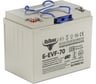 Тяговый аккумулятор Rutrike 6-EVF-70 (12V70A/H C3) 024436