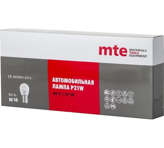 Лампа MTE p21w 24v 21w ba15s 27201322