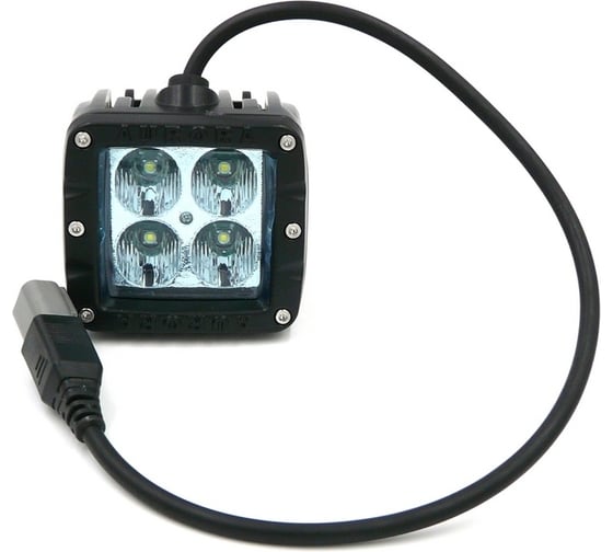Светодиодная фара Aurora alo-2-e4t 9v-36v 40w 2.7a 3200lm ближний свет (белый свет) flood 9865