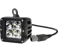 Светодиодная фара Aurora alo-2-p4t 9v-36v, 40w, 2.7a, 3200lm, дальний свет, белый свет spot 9866