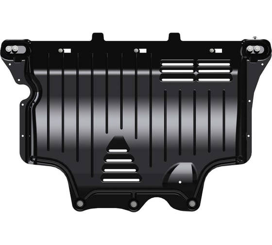 Защита для картера и кпп sheriff volkswagen tiguan volkswagen tiguan 2017- 1,4 2,0mt/ат 2,0tdат4wd штамповка сталь 1,8 мм 3492 V2 1
