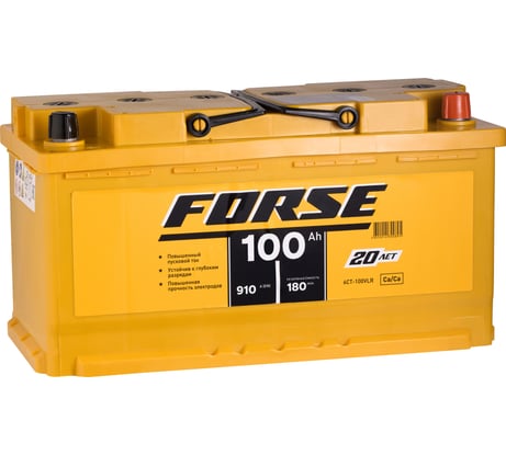 Аккумуляторная батарея FORSE 6ст-100 VLR 0 910A 600120050