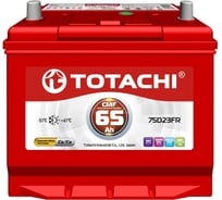 Аккумуляторная батарея TOTACHI KOR CMF 65 а/ч 75D23 FR 90565