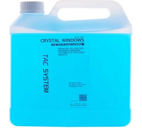 Очиститель стекол TACSYSTEM Crystal Windows 4 л 021036 1