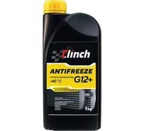 Желтый антифриз Clinch ORGANIC ADDITIVES G12+ -40C, канистра 1 кг 311241Y