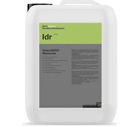 Средство для удаления следов от насекомых Koch Chemie insect and dirtremover, 10кг, 77701010 053681