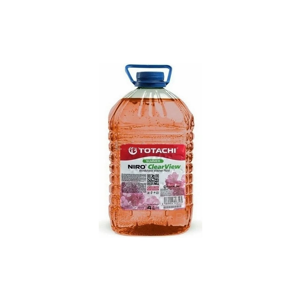 Омывающая жидкость TOTACHI NIRO CLEAR VIEW SUMMER ПЭТ 4 л 90605 ...