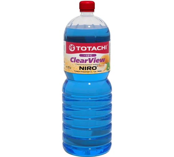Омывающая жидкость TOTACHI NIRO CLEAR VIEW -15C изопропил. 1.7 л 31718