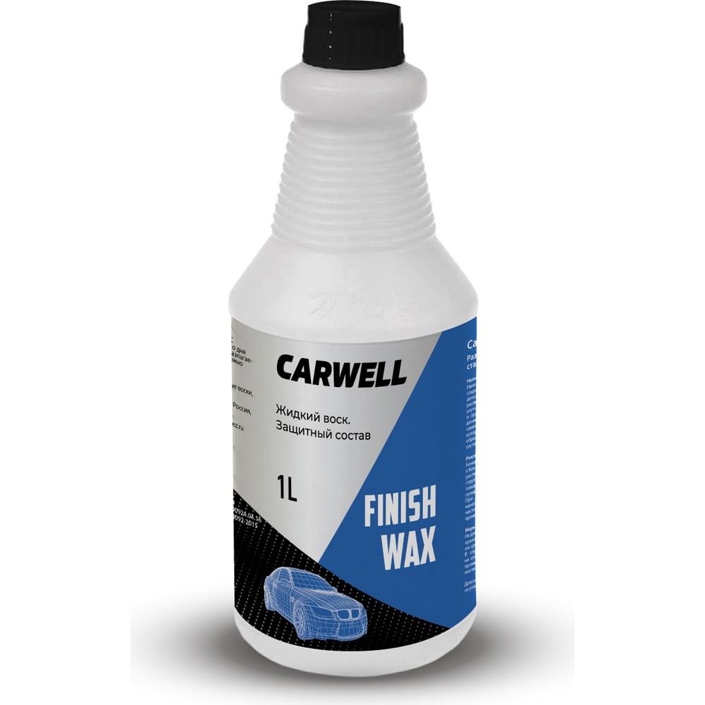 Жидкий воск Carwell Nano Finish Wax 1 л С-147 - выгодная цена, отзывы,  характеристики, фото - купить в Москве и РФ