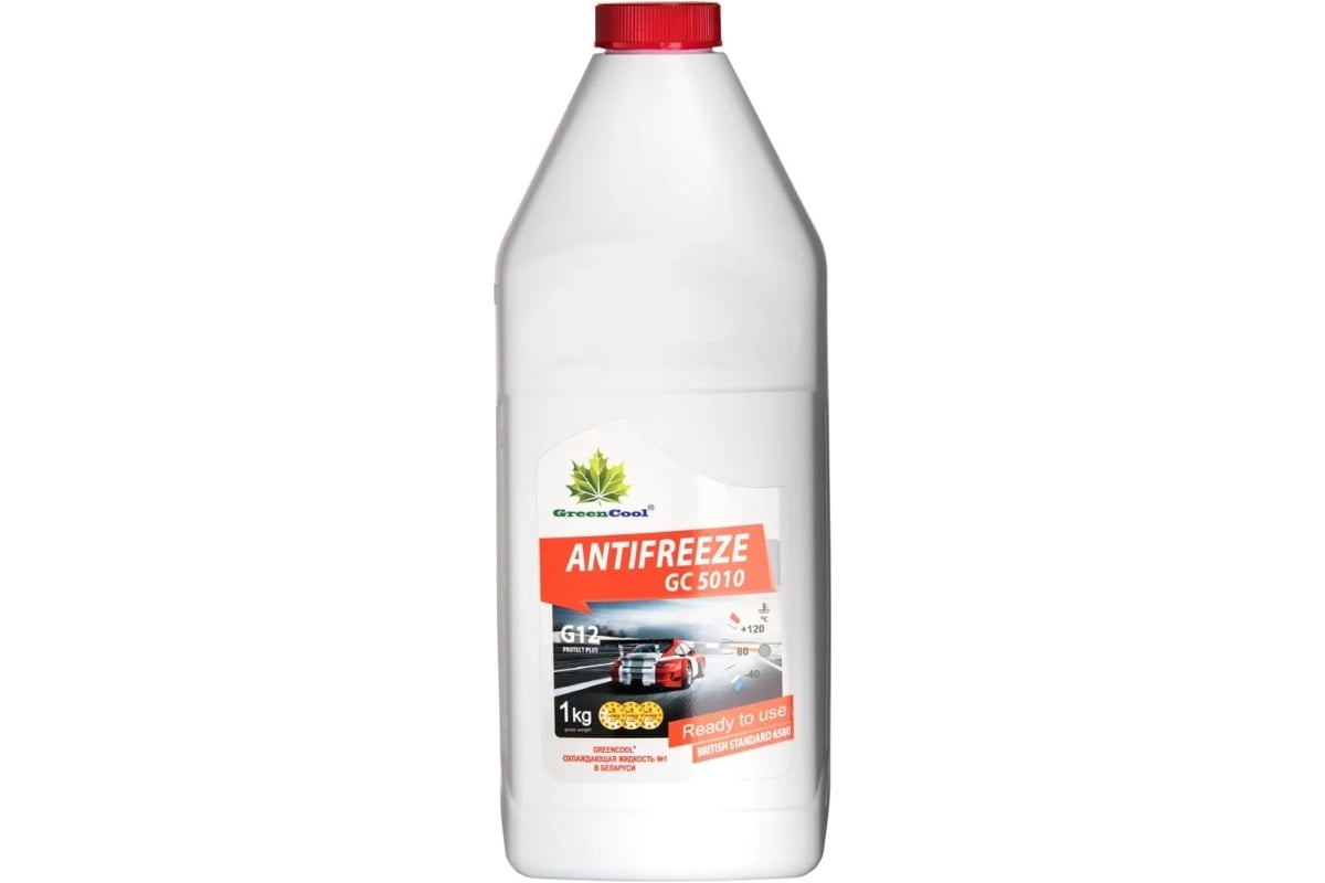 Антифриз GreenCool GC5010 G12, 1 кг, красный 791975 - выгодная цена ...