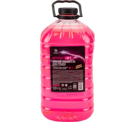 Стеклоомывающая жидкость Grass AntiFrost канистра 4 л 110485