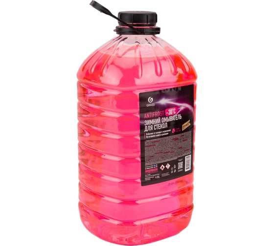Стеклоомывающая жидкость Grass AntiFrost канистра 4 л 110485