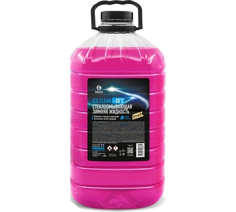 Стеклоомывающая жидкость Grass Ice Clean канистра 4 л 110486