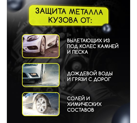 Жидкие подкрылки Defender Auto 10121
