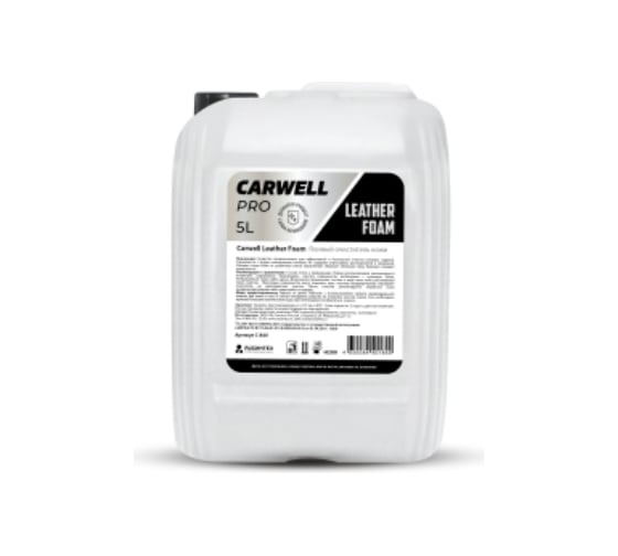 Пенный очиститель кожи CARWELL Leather Foam 5 л C-840 1
