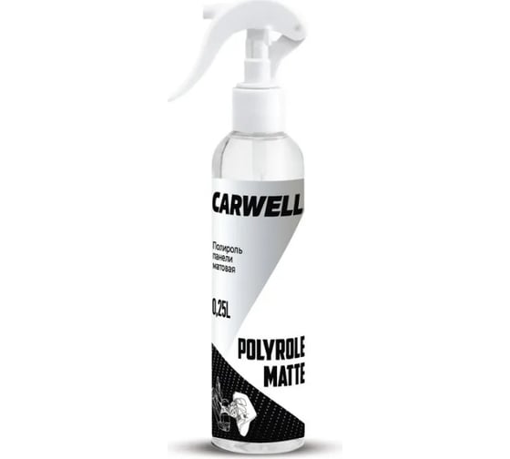 Матовая полироль панели CARWELL POLYROLE MATTE БАБЛ ГАММ 0,25 л С-222 1