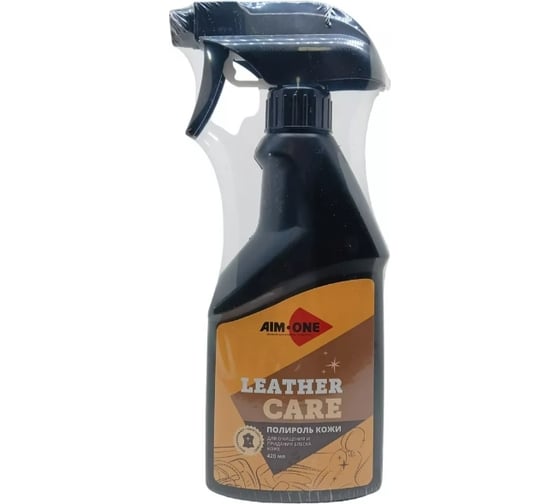 Полироль для кожи AIM-ONE Leather care 420 мл LS-420