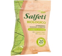 Влажные биоразлагаемые салфетки SALFETI ECO BIOLOGICO 72179