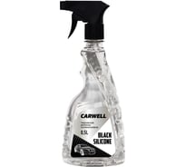 Чернение резины Carwell силиконовое BLACK SILICON 0,5 л С-253