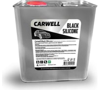 Чернение резины Carwell силиконовое BLACK SILICON 5 л С-055