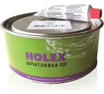 Полиэфирная шпатлевка эластичная со стекловолокном HOLEX BLACK 1 кг HAS-6816