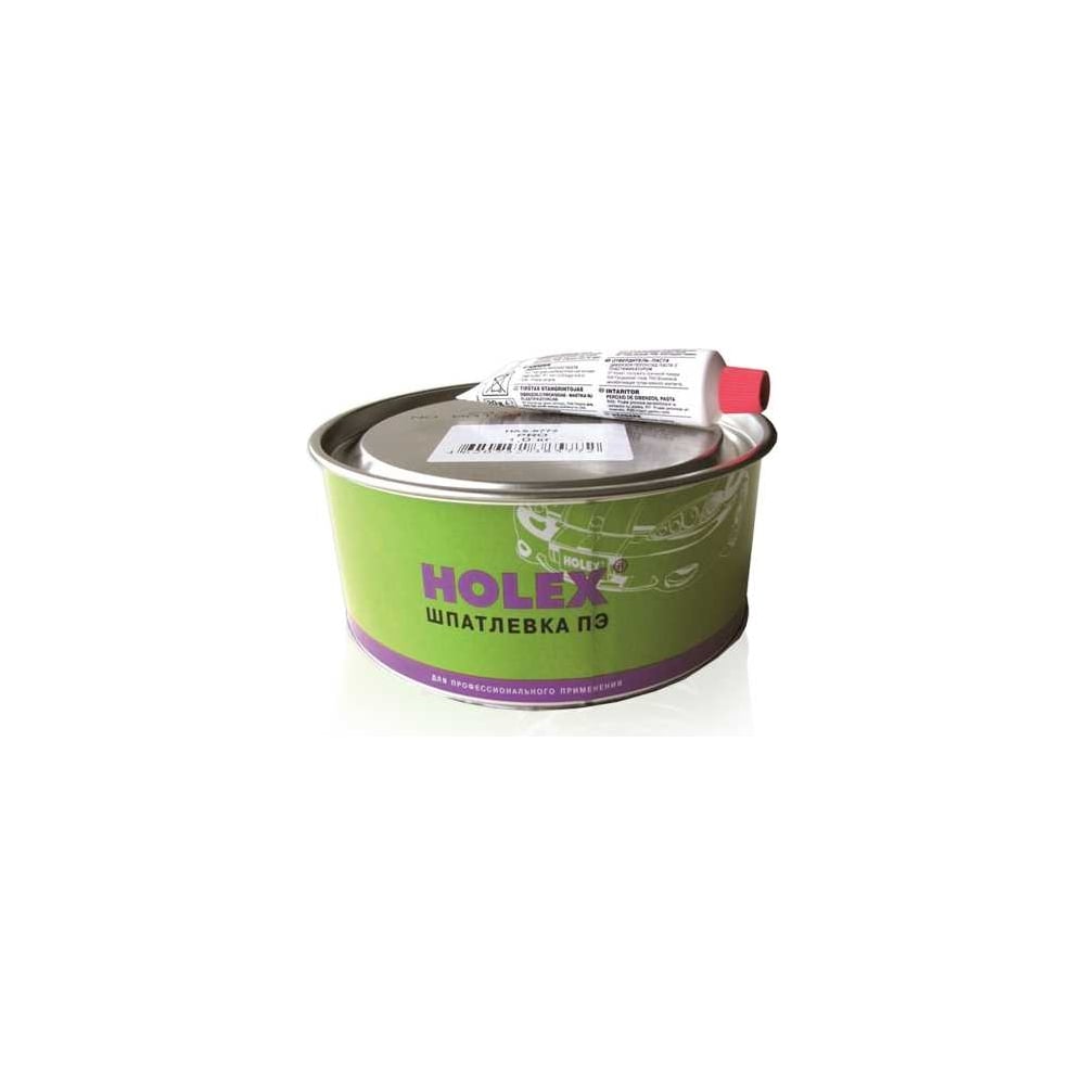 Полиэфирная шпатлевка эластичная со стекловолокном HOLEX BLACK 1,8 кг ...