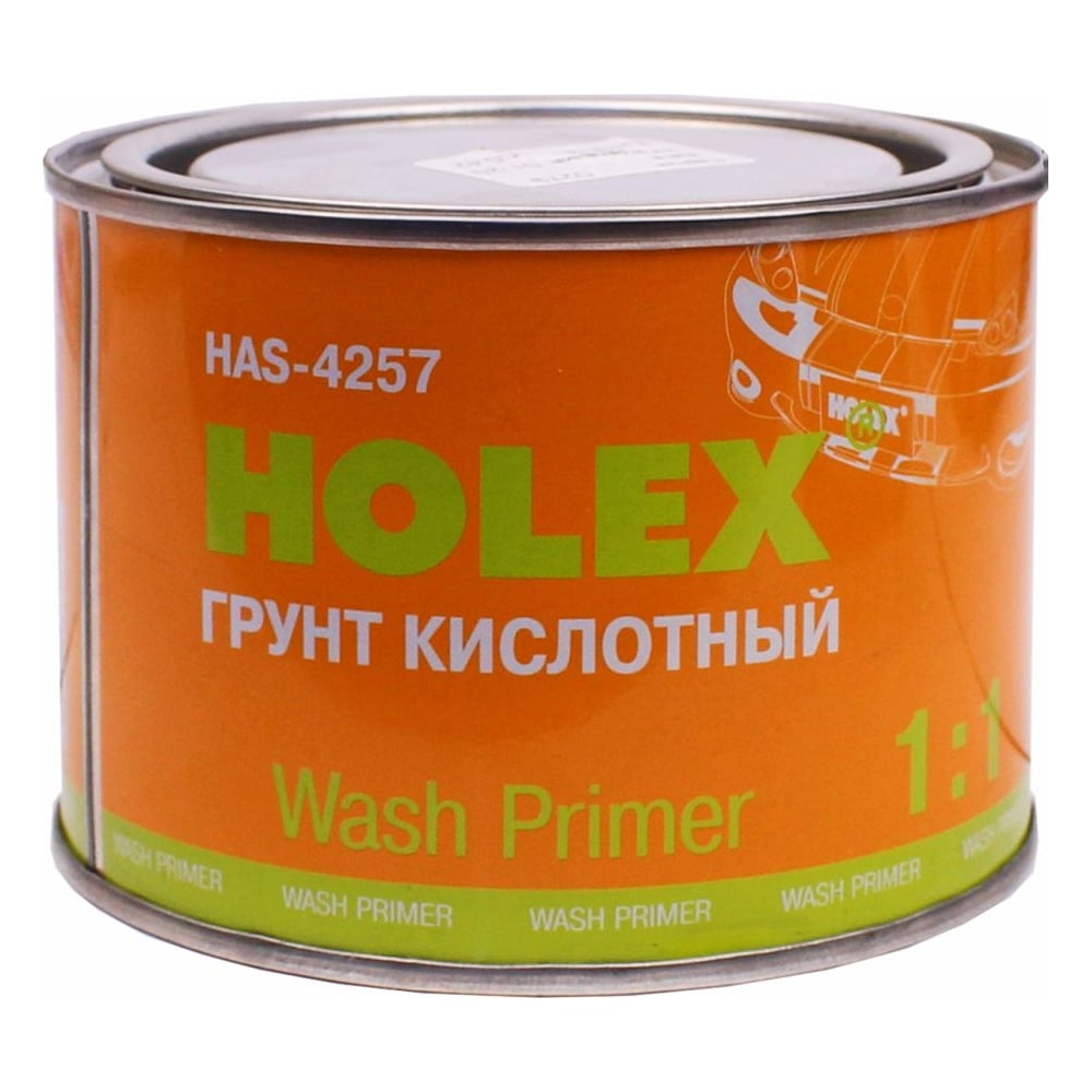 Кислотный грунт HOLEX Wash Primer 1:1 0,5 л HAS-4257