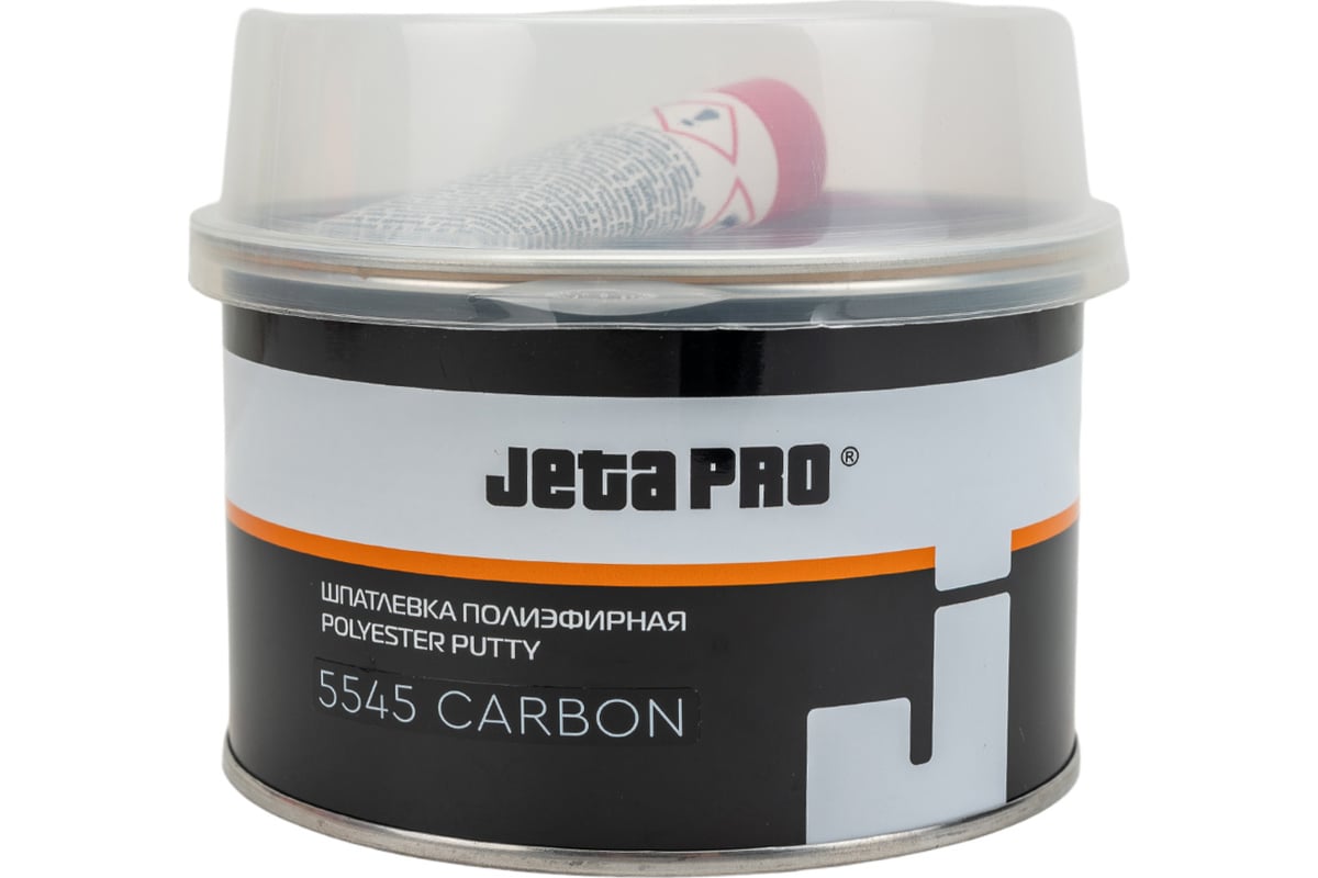 Шпатлевка CARBON с углеволокном 0,5 кг Jeta PRO 5545/0,5 - выгодная цена,  отзывы, характеристики, 1 видео, фото - купить в Москве и РФ