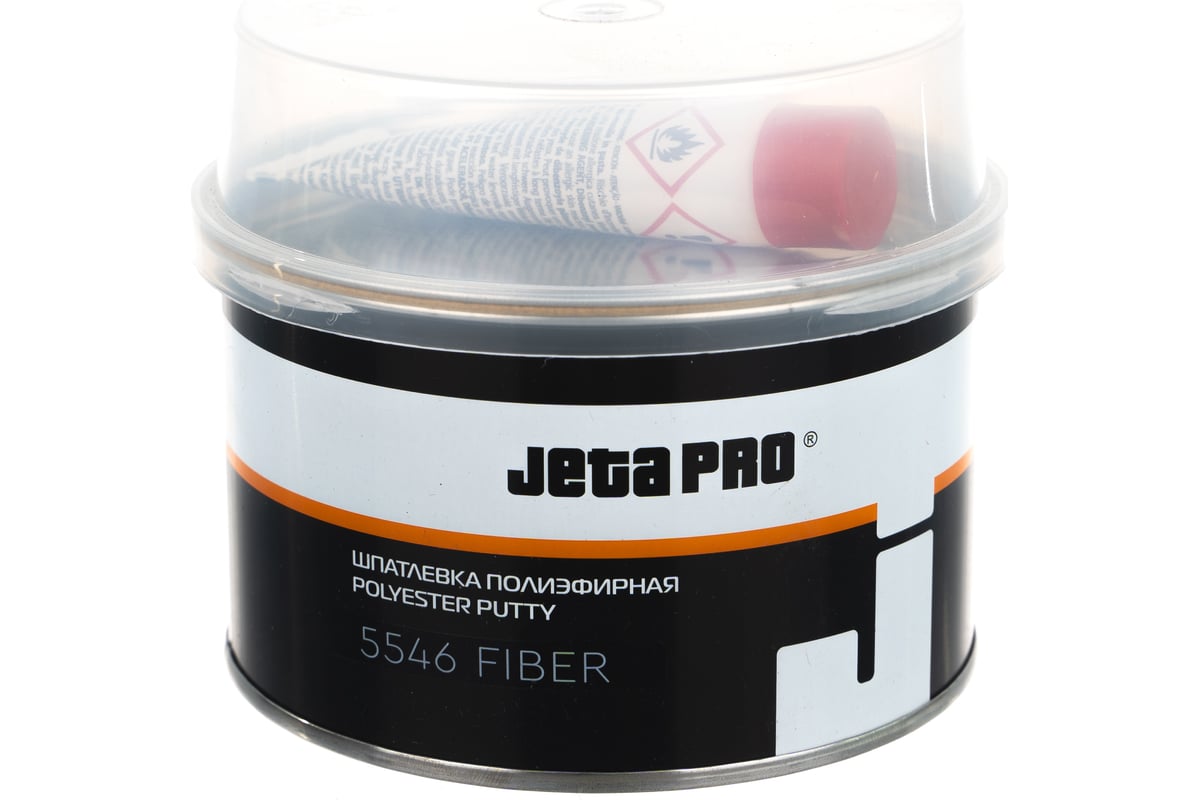 Шпатлевка Jeta PRO FIBER со стекловолокном 0.5 кг 5546/0,5