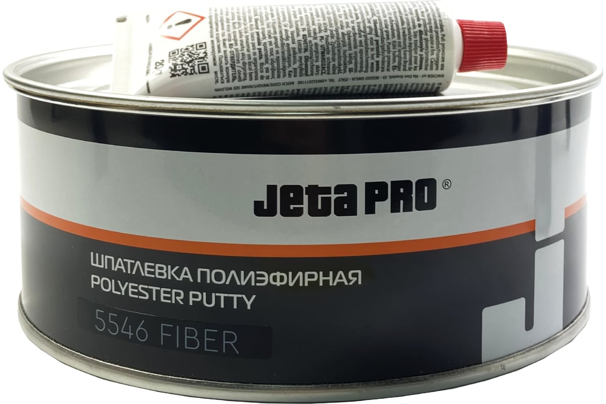 Шпатлевка Jeta PRO FIBER со стекловолокном, 1 кг 5546/1