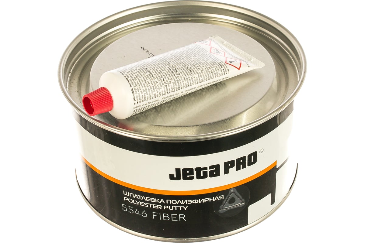 Шпатлевка Jeta PRO FIBER со стекловолокном, 1.8 кг 5546/1,8 - выгодная  цена, отзывы, характеристики, 1 видео, фото - купить в Москве и РФ